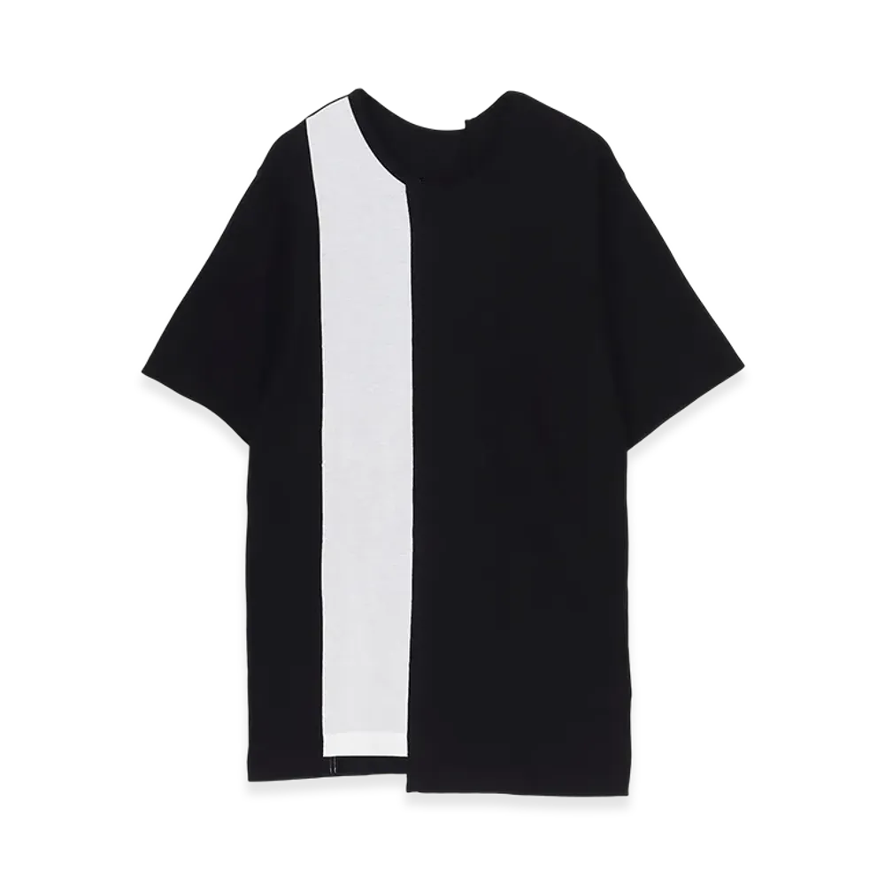 Ground Y Silkette Jersey W/ Number Pattern Tsujikiri Long Sleeved T-Shirt "Black/White"