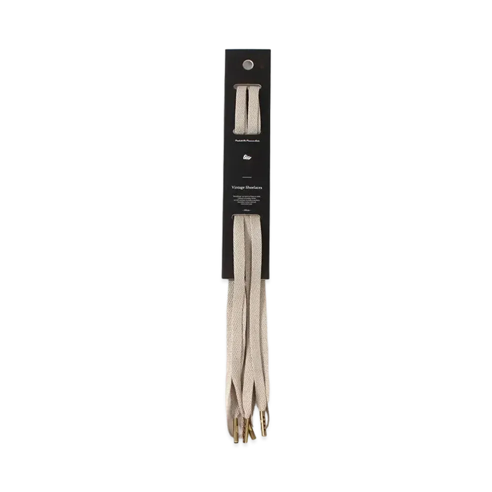 KicksWrap Vintage Shoelaces "Greige"