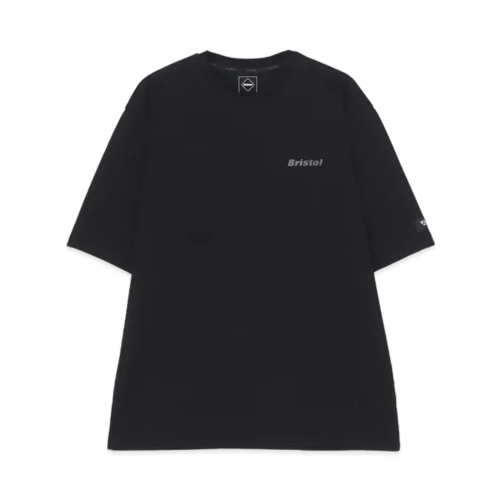 Wildside Yohji Yamamoto x F.C.Real Bristol Big Logo Baggy Tee "Black"