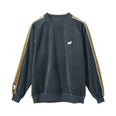 graniph x Chiharu Sakazaki Relax Velvet Track Sweat "Gray"