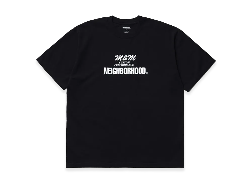 NEIGHBORHOOD x M&M . Tee SS-2 "Black"