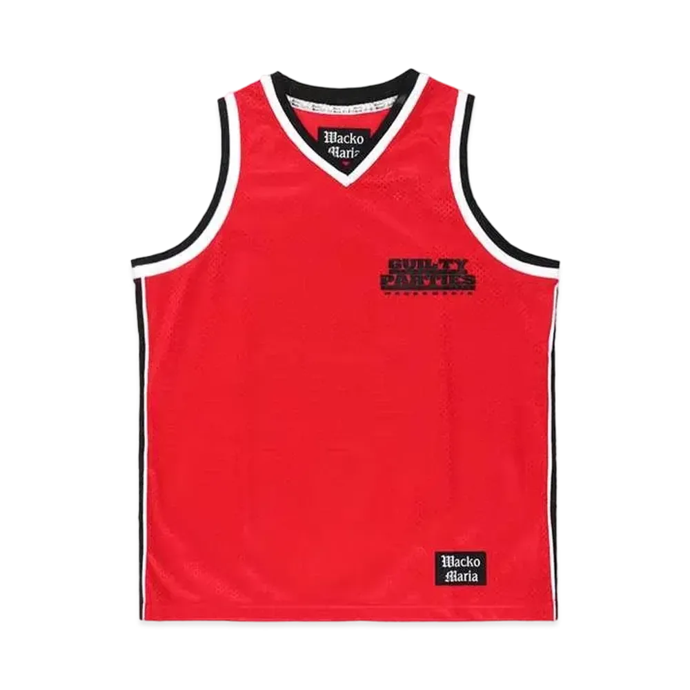 WACKO MARIA Basketball Jersey "Red"
