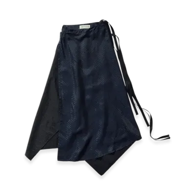 OUR LEGACY Women's Work Shop x Emporio Armani Saro Skirt "Ombra Di Notte"