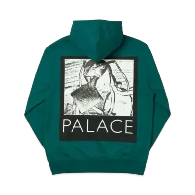 PALACE Chip Hood "Green"