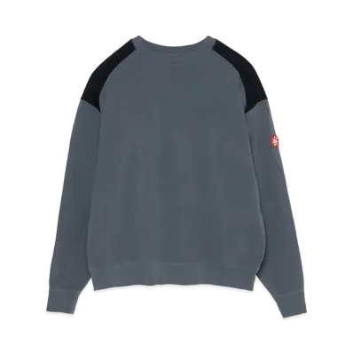 Cav Empt (C.E) PANEL SHOULDER LIGHT CREW NECK "Grey"