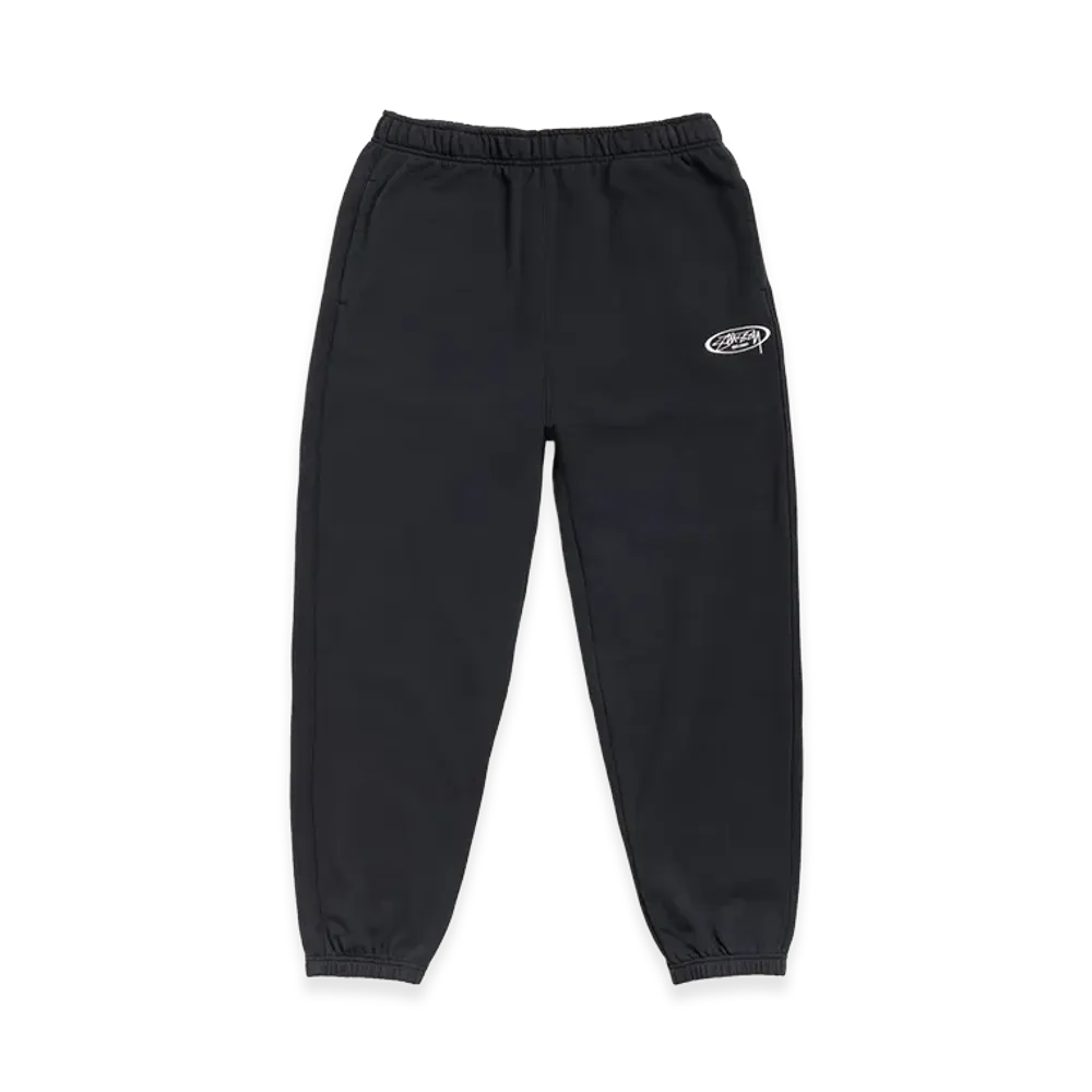 Stussy Fleece Track Pant "Black"