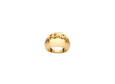 FENDI Fendigraphy Ring Metal "Gold"