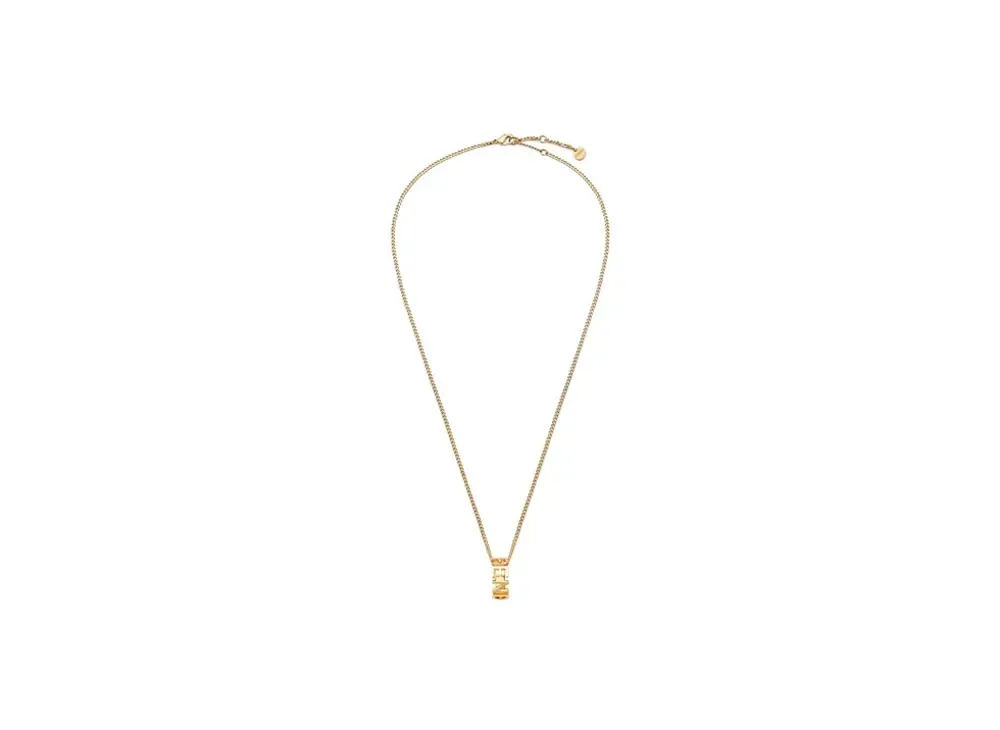 FENDI Fendigraphy Necklace Metal "Gold"