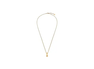 FENDI Fendigraphy Necklace Metal "Gold"