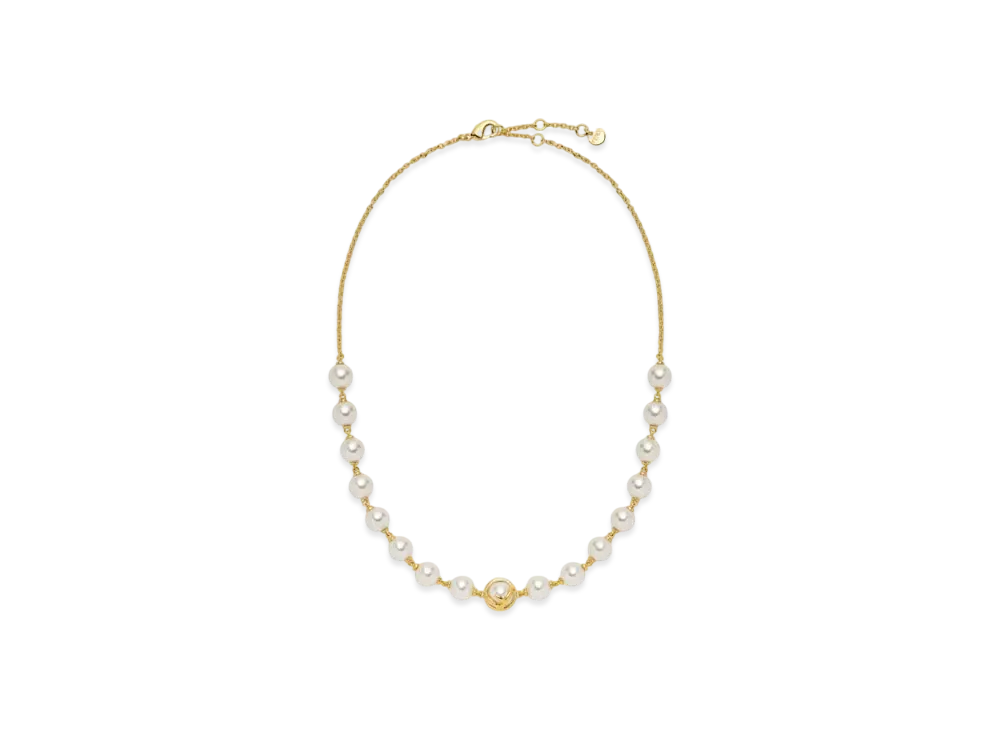 FENDI F is Fendi Necklace Metal Choker Necklace "Gold"