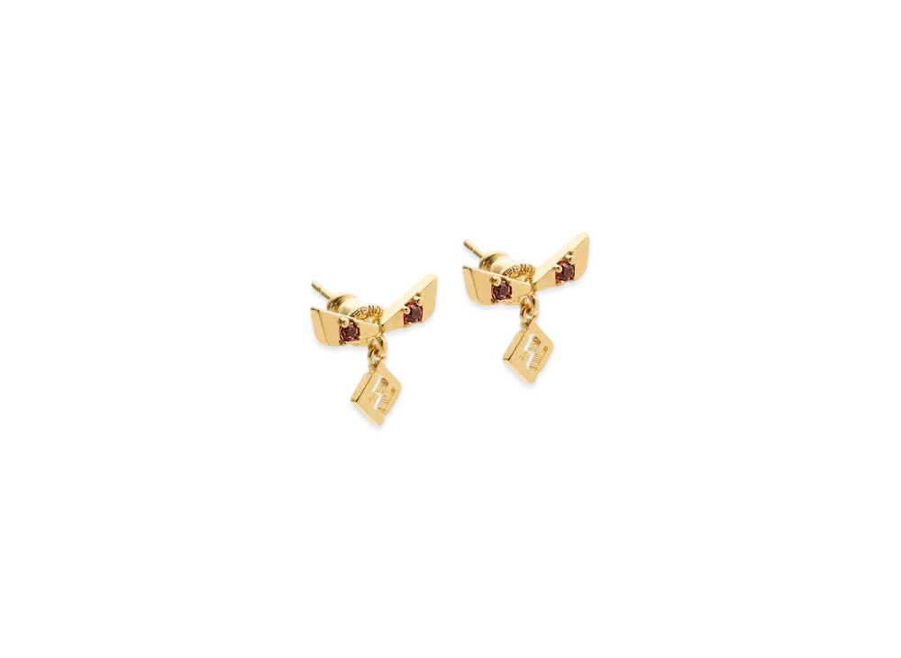 FENDI Earrings Lunar New Year Metal "Gold"