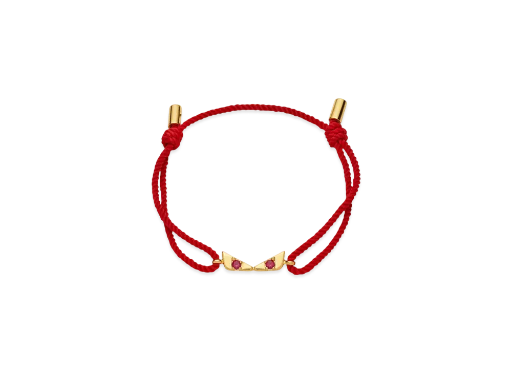 FENDI Bracelet Lunar New Year Metal "Red"