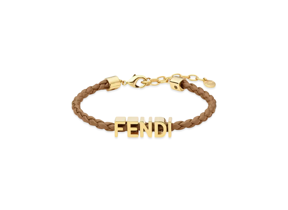 FENDI Fendigraphy Bracelet "Beige"