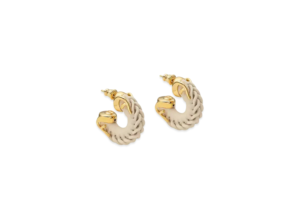 FENDI Filo Earrings "Pink"