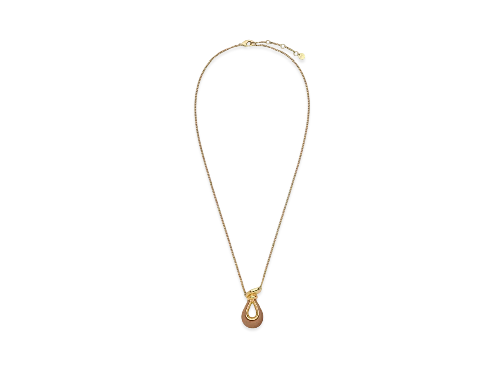 FENDI Filo Necklace "Beige"
