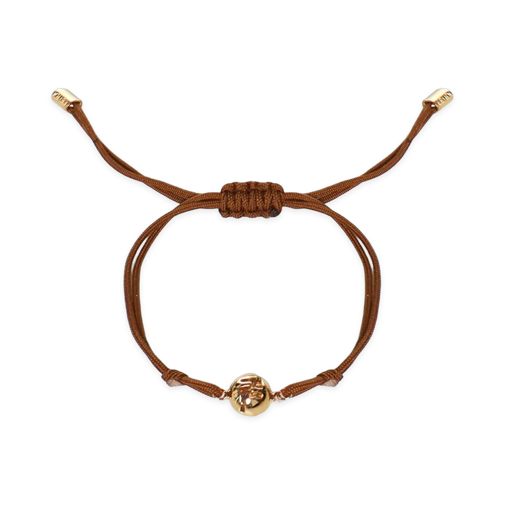 FENDI Women's Sphera Bracelet "Brown"