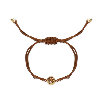 FENDI Women's Sphera Bracelet "Brown"