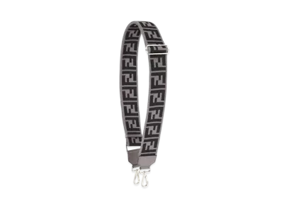 FENDI Strap You Ribbon Shoulder Strap "Gray"