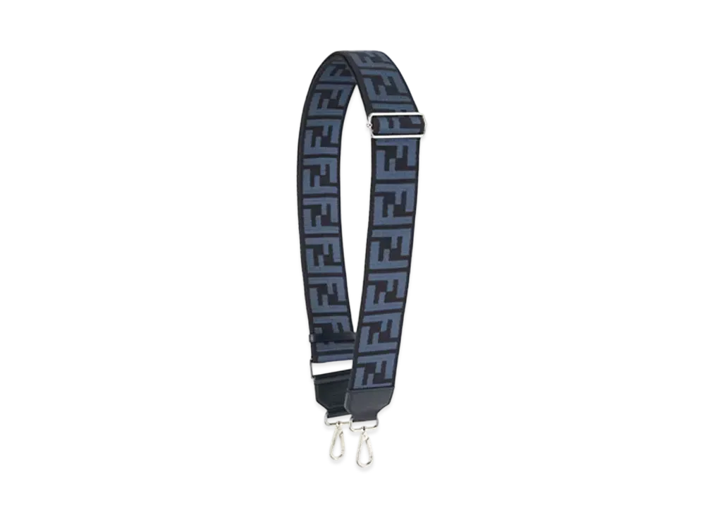 FENDI Strap You Ribbon Shoulder Strap "Blue"