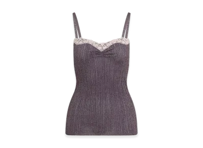 Valentino Women's Viscose Top "Aubergine Gold"