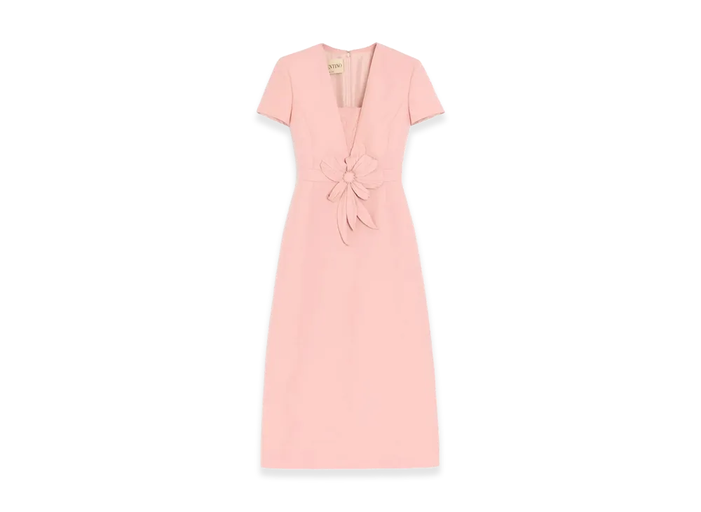 Valentino Women's Wool Blend Dress "Pink"