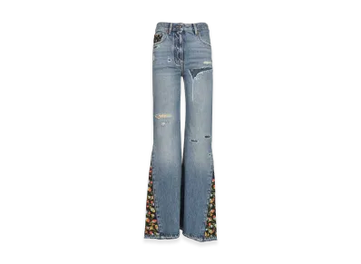 Valentino Women's Flared Jeans "Blue"