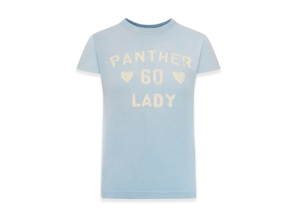 Valentino Women's Cotton Jersey T-Shirt With Print "Gray"