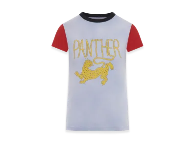 Valentino Women's Cotton Jersey T-Shirt With Print "Pink/Purple"