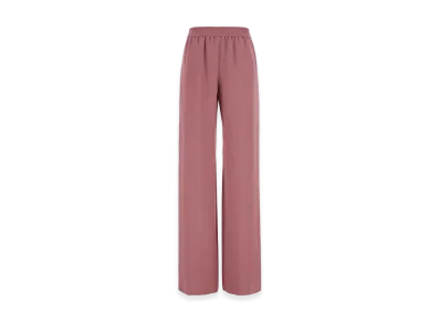 Valentino Women's Silk Wide-Leg Pant "Antiqued Pink"