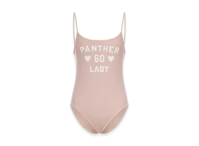 Valentino Women's Swimsuit With Graphic Print "Nude/Neutrals"