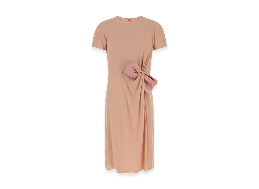 Valentino Women's Crepe Dress "Pink"
