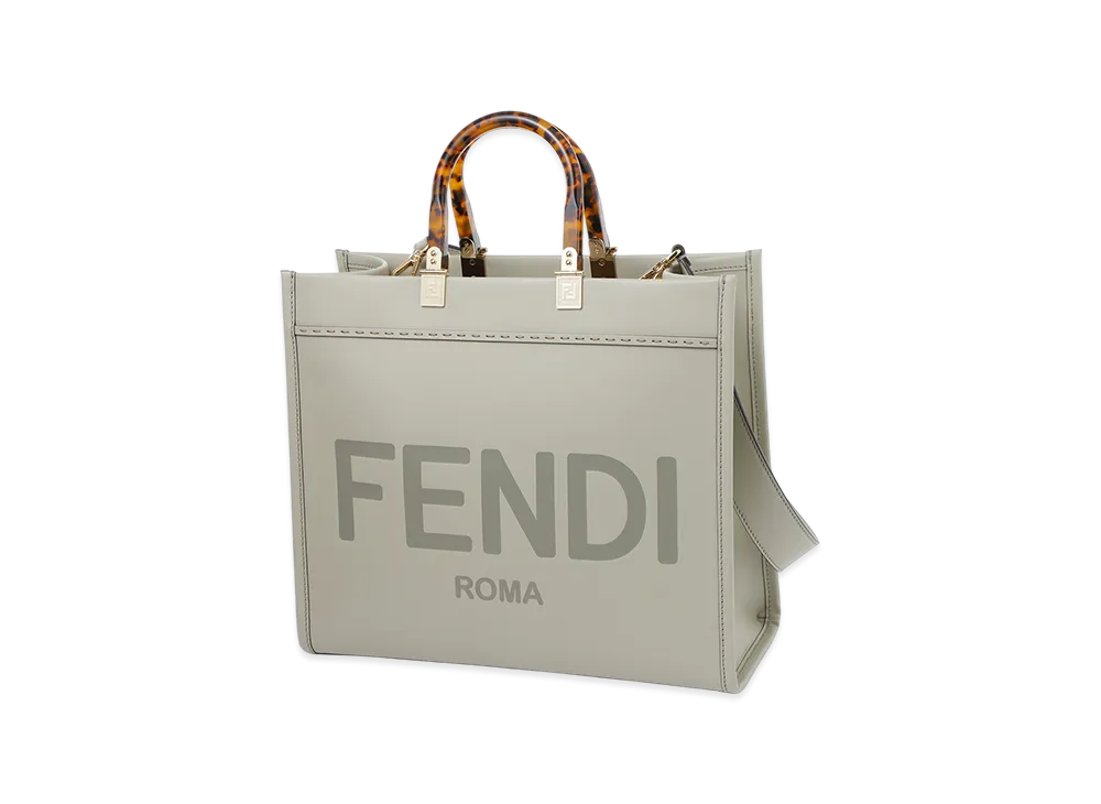 FENDI 2Way Tote Bag/Sunshine Medium "Greentea"