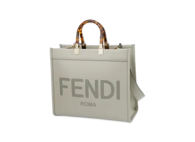 FENDI 2Way Tote Bag/Sunshine Medium "Greentea"