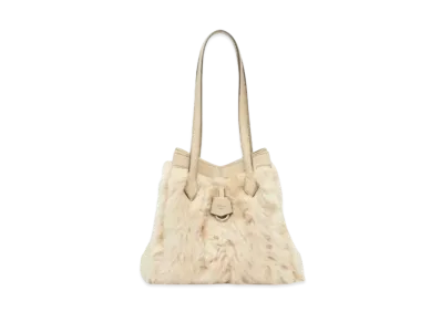 FENDI Origami Medium Sheepskin Bag "Beige"