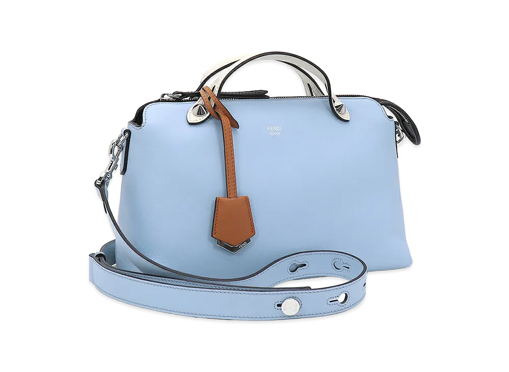 FENDI Women's Handbag (with shoulder strap) By The Way Medium "Blue/White"