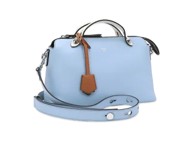 FENDI Women's Handbag (with shoulder strap) By The Way Medium "Blue/White"