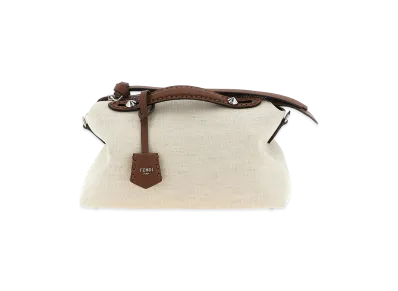 FENDI Women's By The Way Soft Medium Handbag "Beige"