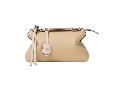 FENDI Women's By The Way Soft Selleria Medium Handbag "Beige"