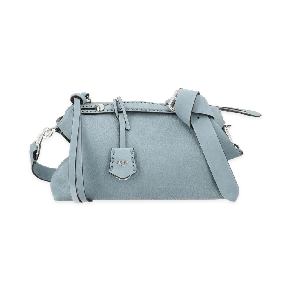 FENDI Women's By The Way Saddlery Bag "Azure"