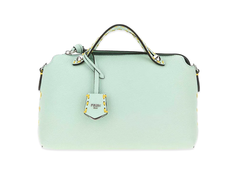 FENDI Women's Leather Medium By The Way Handbag "Pastel Light Blue"