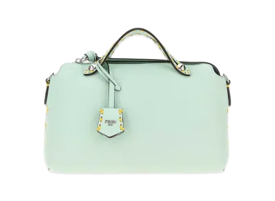 FENDI Women's Leather Medium By The Way Handbag "Pastel Light Blue"