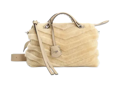 FENDI Women's Medium By The Way Selleria Bag "Beige"