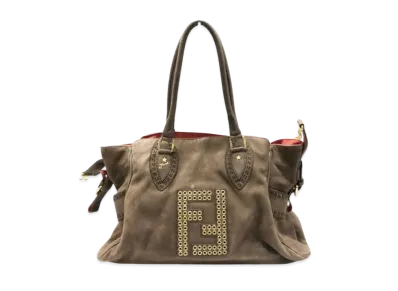 FENDI Etonico Tote Bag "Dark Brown"