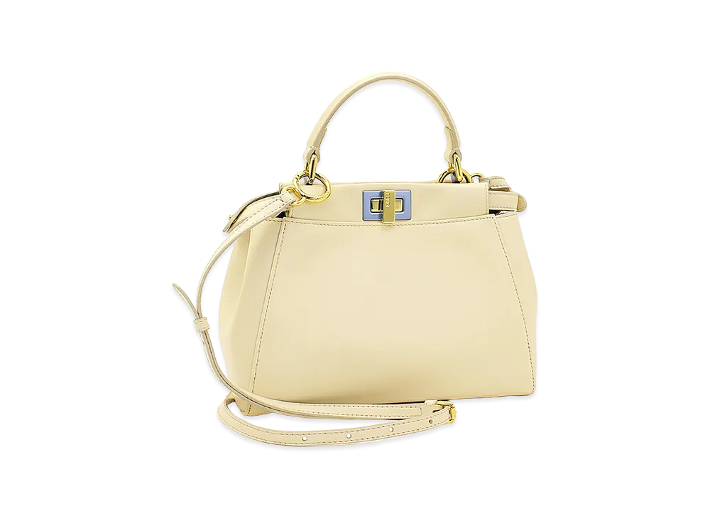 FENDI Women's Handbag (with shoulder strap) Peekaboo Mini "Camellia"