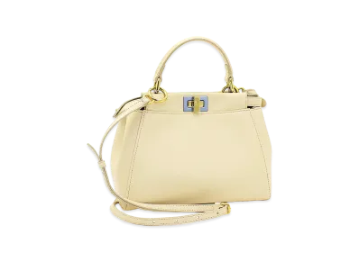 FENDI Women's Handbag (with shoulder strap) Peekaboo Mini "Camellia"