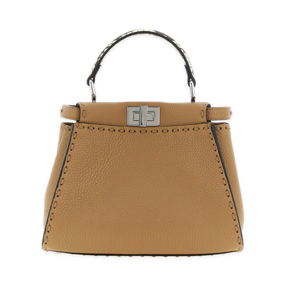 FENDI Women's peekaboo Mini Handbag "Beige"