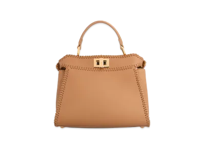 FENDI Women's Peekaboo Mini Handbag "Beige"