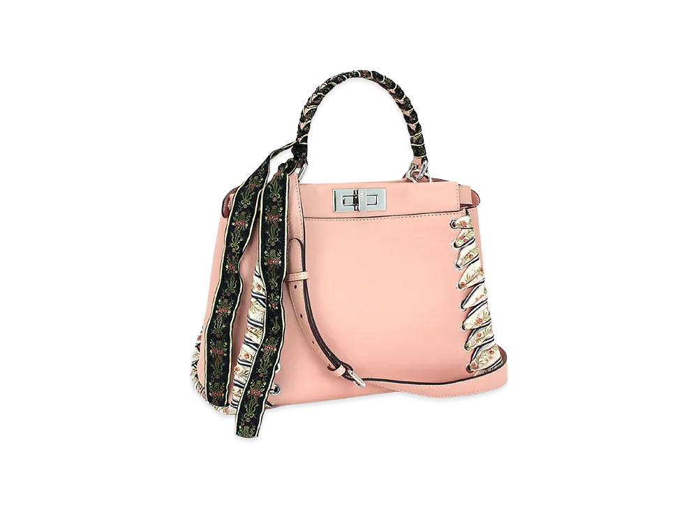 FENDI Women's Handbag (with shoulder strap) Peekaboo Medium "Baby Pink"