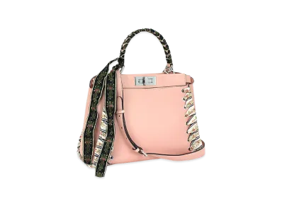 FENDI Women's Handbag (with shoulder strap) Peekaboo Medium "Baby Pink"