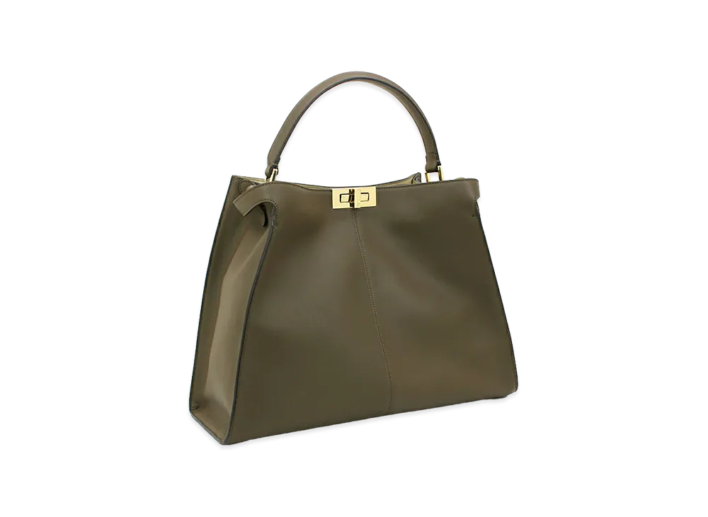FENDI Women's Handbag Peekaboo X-Lite "Maya/Mogano/Panna"